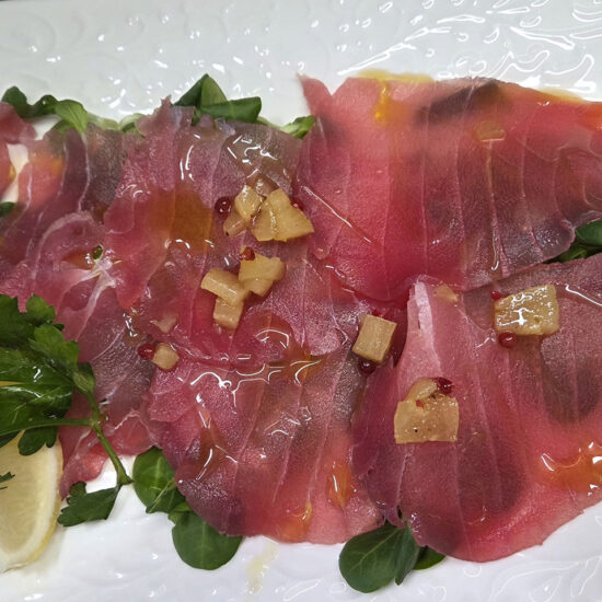 Carpaccio Tonno Carpaccio Tonno